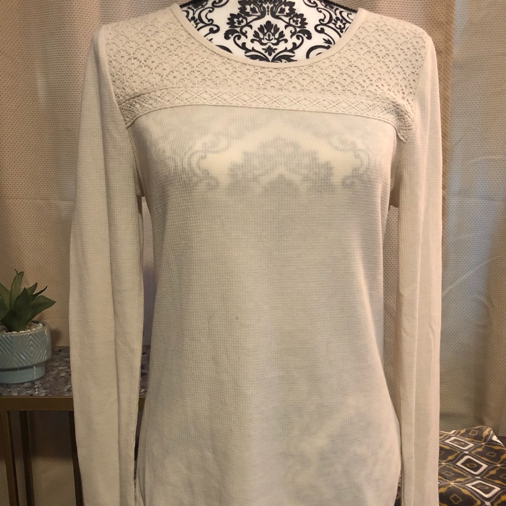 💛LUCKY BRAND💛 Ribbed long sleeve top